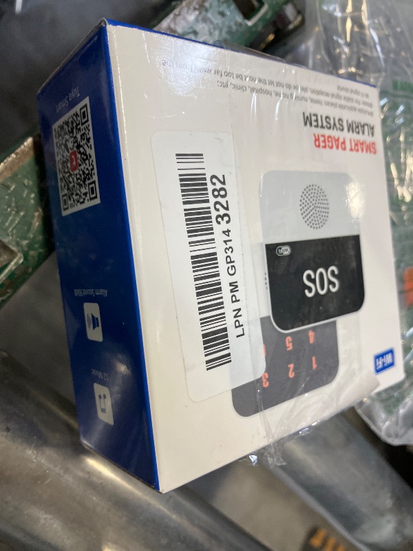 Photo 1 of Life Alert Systems for Seniors No Monthly Fee App-Controlled, Medical Alert Systems for Seniors with 1Waterproof Wrist 2 Call Button 1 Receiver and1-6 LED Number Display (Only Supports 2.4GHz Wi-Fi)