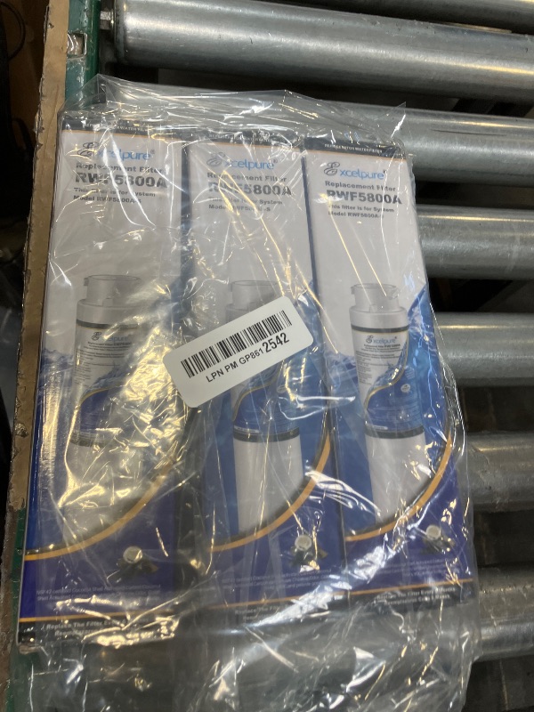 Photo 1 of Refrigerator Water Filter Replacement for Frigidaire EPTWFU01 EWF02 Pure Source Ultra II, PureSource Ultra 2, RWF5800A, SCWFTCTO, GP006, EPTWFUO1, MR022, JO22, BO022, TH-01, DE022, 1007 3PACK