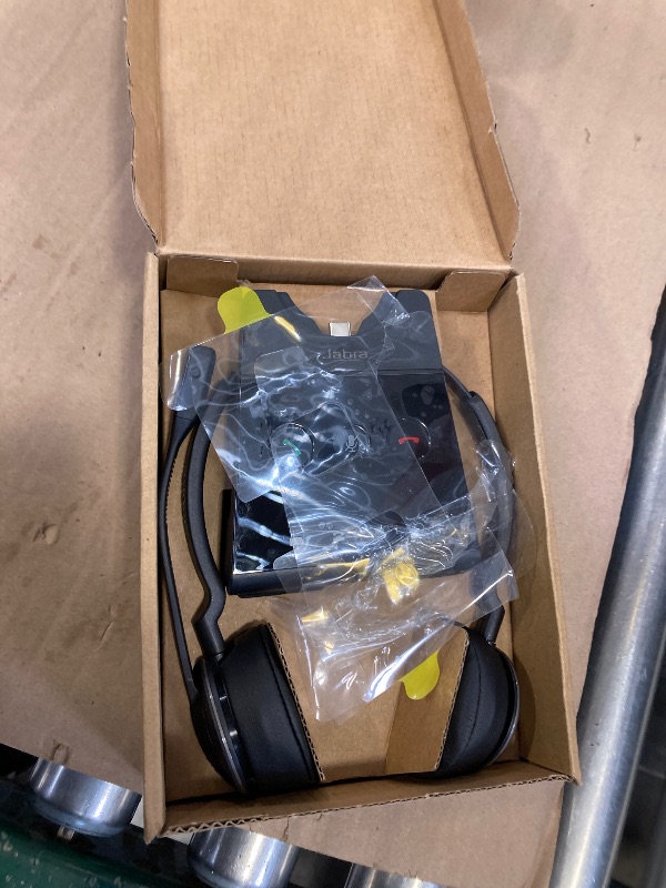 Photo 1 of Jabra Engage 65 SE (Second Edition) Wireless Headset, Dual-Ear – Telephone Headset with Industry-Leading Wireless Performance, Advanced Noise-Cancelling Microphone, All Day Battery Life - Black