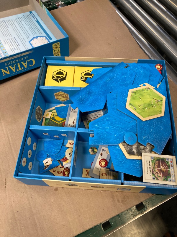 Photo 1 of CATAN Seafarers Board Game Expansion (6th Edition) Strategy Game for Kids and Adults, Ages 12+, 3-4 Players, 60 Minute Playtime, Made by Catan Studio
