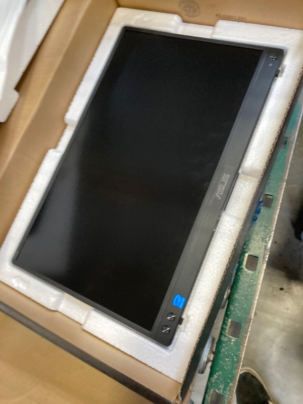 Photo 1 of ASUS ZenScreen 15.6 Inch Portable Monitor - 1080P, Full HD, IPS, USB Type-C, Eye Care, Kickstand, for Laptop, PC, Phone, Console, Anti-Glare Surface, 3-Year Warranty - MB16ACV