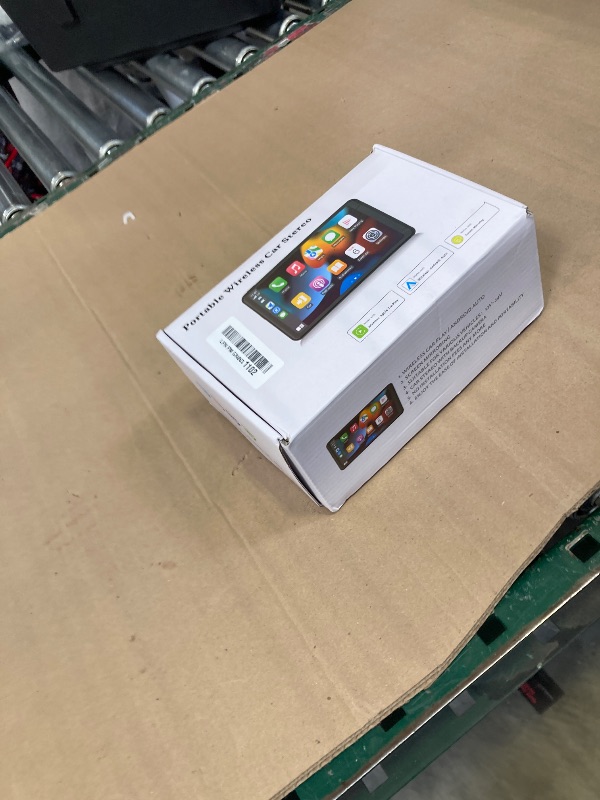 Photo 1 of Portable Wireless with Apple CarPlay and Android Auto Screen for Car, 7" HD Touch Screen Car Stereo with Mirror Link, Bluetooth 5.2, Backup Camera, AUX,FM Transmitter for All Vehicle