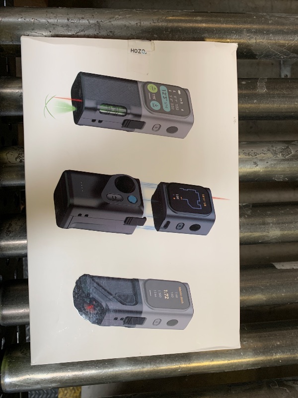 Photo 1 of HOZO M-Cube Pro Laser Measuring Tool Combo:4 Modules Build to Adapt, M-Tripod & M-Protection Case, Rechargeable Modular Laser Distance Meter with Bilateral Laser, Digital Scale Roller | Bluetooth App