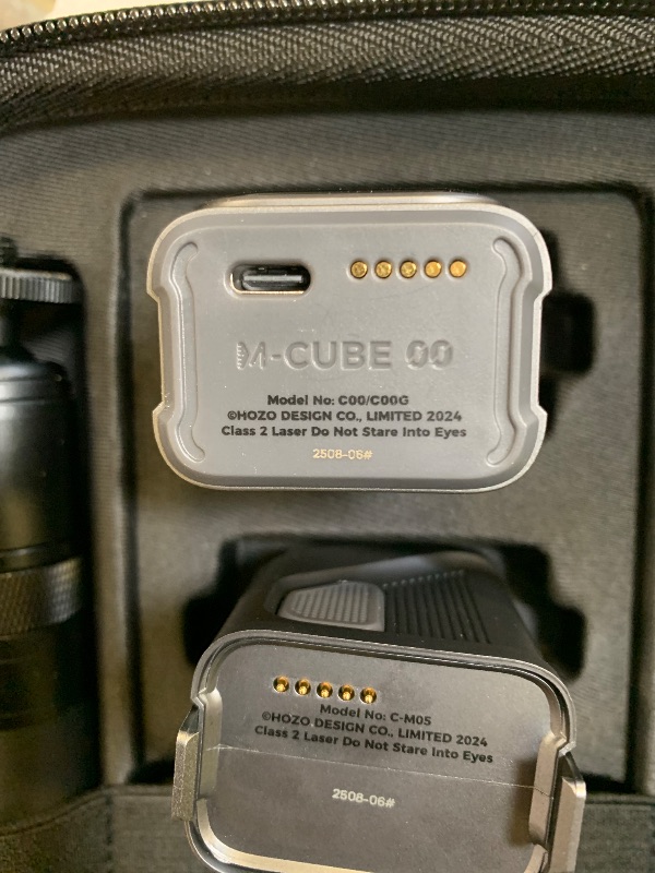 Photo 1 of HOZO M-Cube Pro Laser Measuring Tool Combo:4 Modules Build to Adapt, M-Tripod & M-Protection Case, Rechargeable Modular Laser Distance Meter with Bilateral Laser, Digital Scale Roller | Bluetooth App