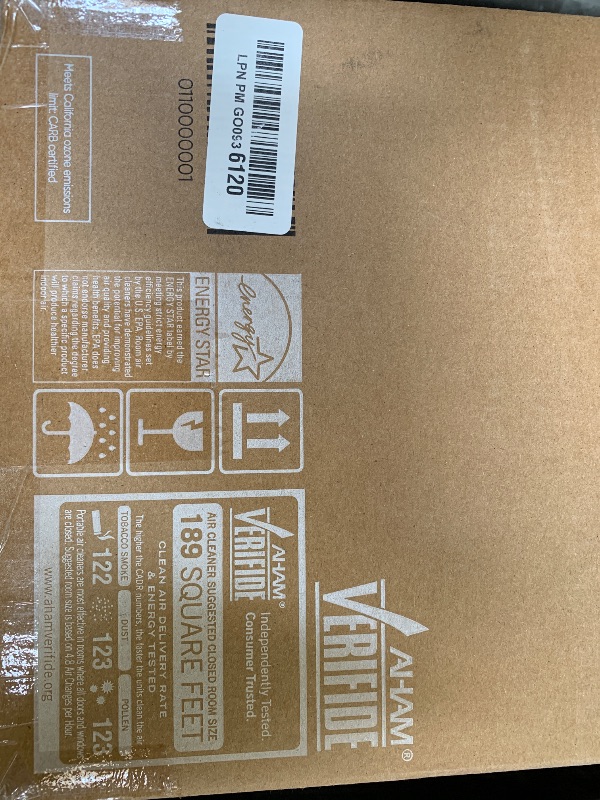 Photo 1 of BLUEAIR Air Purifier for Home HEPA Air Purifiers for Pets, Allergies, Dust, Nursery, Office HEPASilent Techonolgy Air Cleaner for Small Rooms 432 sq ft coverage - Blue Pure 511