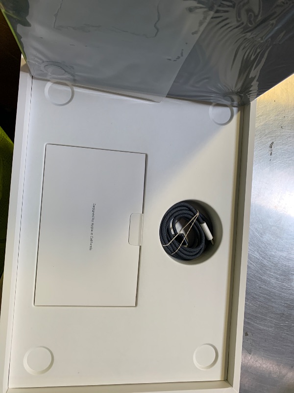 Photo 1 of Apple 2025 MacBook Air 13-inch Laptop with M4 chip: Built for Apple Intelligence, 13.6-inch Liquid Retina Display, 16GB Unified Memory, 256GB SSD Storage, 12MP Center Stage Camera, Touch ID; Midnight