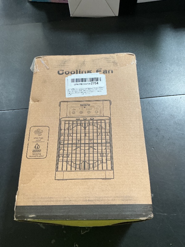 Photo 1 of Portable Air Conditioners, 2026 Upgraded 4-IN-1 Quiet Portable AC Unit with Remote, 1100ML Tank Evaporative Air Cooler, 7 Color Light Personal Mini Air Conditioner for Bedroom,Office, Camping, Car,RV