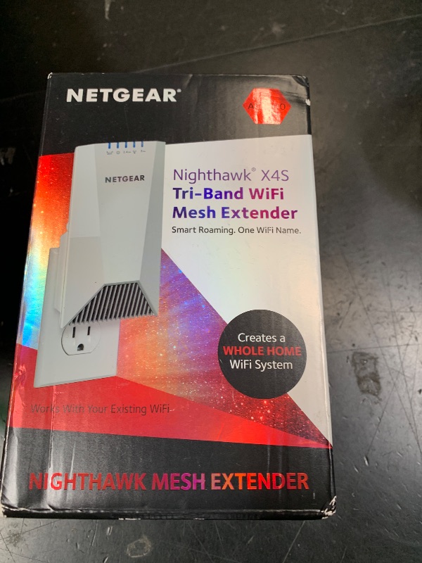 Photo 1 of NETGEAR WiFi Mesh Range Extender EX7500 - Coverage up to 2300 sq.ft. and 45 Devices with AC2200 Tri-Band Wireless Signal Booster & Repeater (up to 2200Mbps Speed), Plus Mesh Smart Roaming