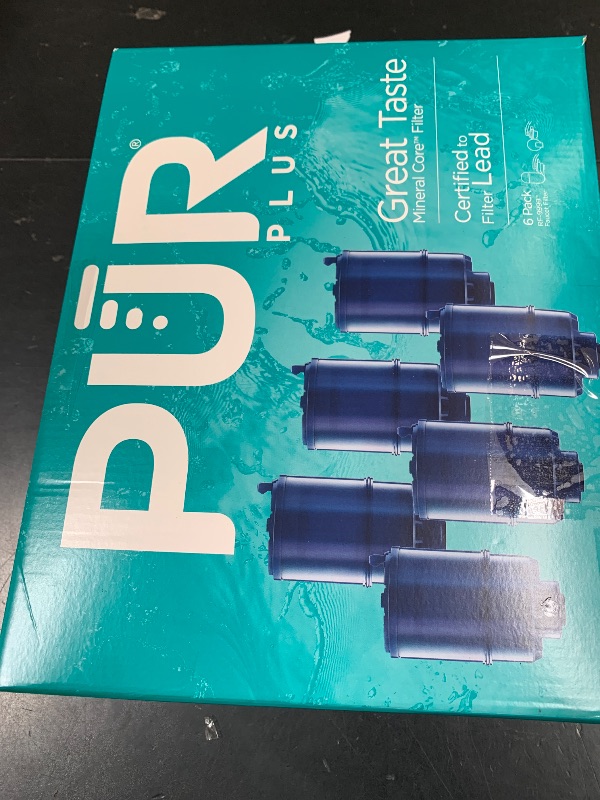 Photo 1 of PUR MineralClear Water Filtration System, Faucet Refill - 6 filters