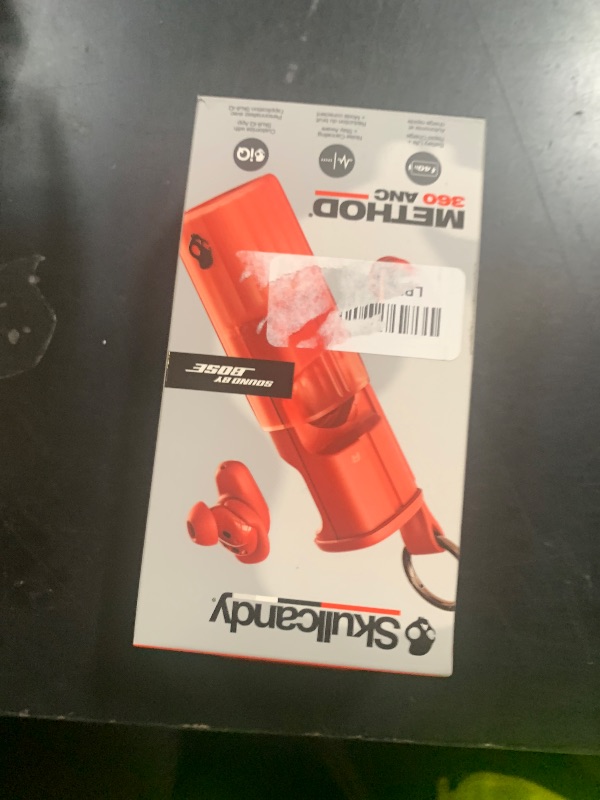 Photo 1 of Skullcandy Method 360 ANC Wireless Earbuds, Sound by Bose, Bluetooth Headphones, Premium Noise Cancelling, Up to 40 Hrs Battery, Sweat and Water Resistant, Microphone for iPhone Android - Plasma