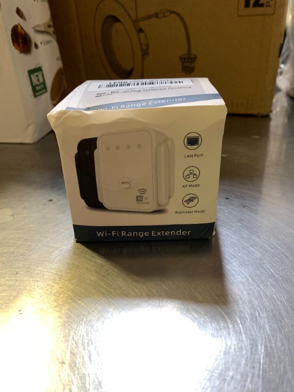 Photo 1 of 1200Mbps WiFi Extender Signal Booster for Home, Dual Band 5GHz/2.4GHz Wireless Internet Repeater with 4 External Antennas, Covers Up to 3600 Sq.ft & Supports 80 Devices, AP Mode with Ethernet Port
