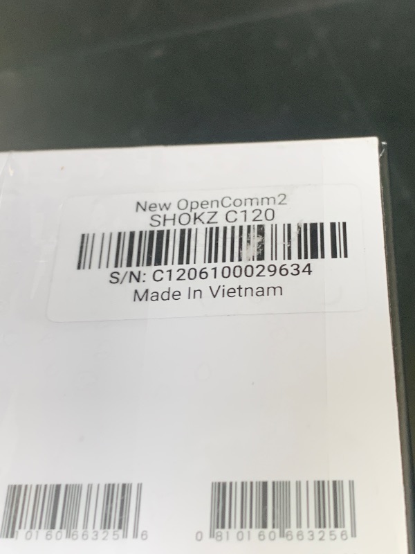 Photo 1 of OpenComm2 2025 Upgrade - Open-Ear Bone Conduction Headphones, Wireless Bluetooth Headset with Noise Canceling Mic & Mute Button for Work Calls and Meetings, 16 Hour Talk Time for Mobile & PC - C120