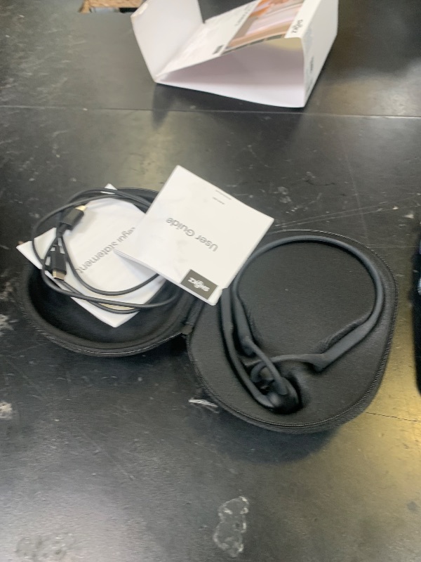 Photo 1 of OpenComm2 2025 Upgrade - Open-Ear Bone Conduction Headphones, Wireless Bluetooth Headset with Noise Canceling Mic & Mute Button for Work Calls and Meetings, 16 Hour Talk Time for Mobile & PC - C120