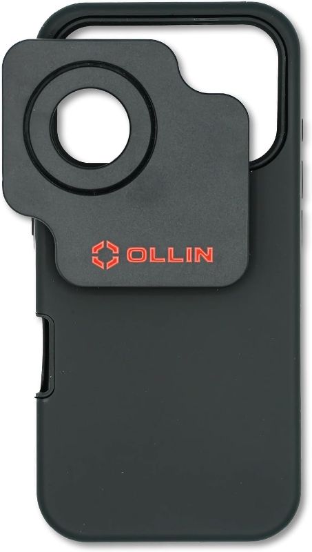 Photo 1 of OLLIN Snapshot Snapcase Digiscoping Phone Case - Magnetic Self-Centering Technology, for Binoculars, Spotting Scopes, Hunting, Wildlife Photography, Compatible with Apple iPhone 17 Pro Max