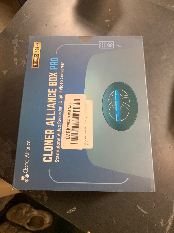 Photo 1 of ClonerAlliance Box Pro, 1080p@60fps Video Recorder, DVR with HDMI Capture, Playback on TV. RCA/YPbPr/VGA to Digital Converter. Schedule Recording. No PC Required.