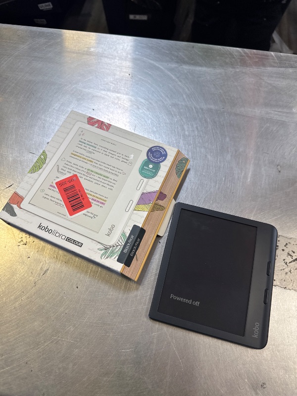 Photo 1 of Kobo Libra Colour | eReader | 7" Glare-Free Colour E Ink Kaleido 3 Display | Dark Mode Option | Audiobooks | Waterproof