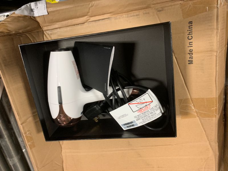 View 3 of ghd Helios Professional Hair Dryer - Advanced 1875W Blow Dryer with Aeroprecis Technology, 75mph Airflow, Ionic Frizz Control, More Shine, Lightweight Design and Low Noise - White