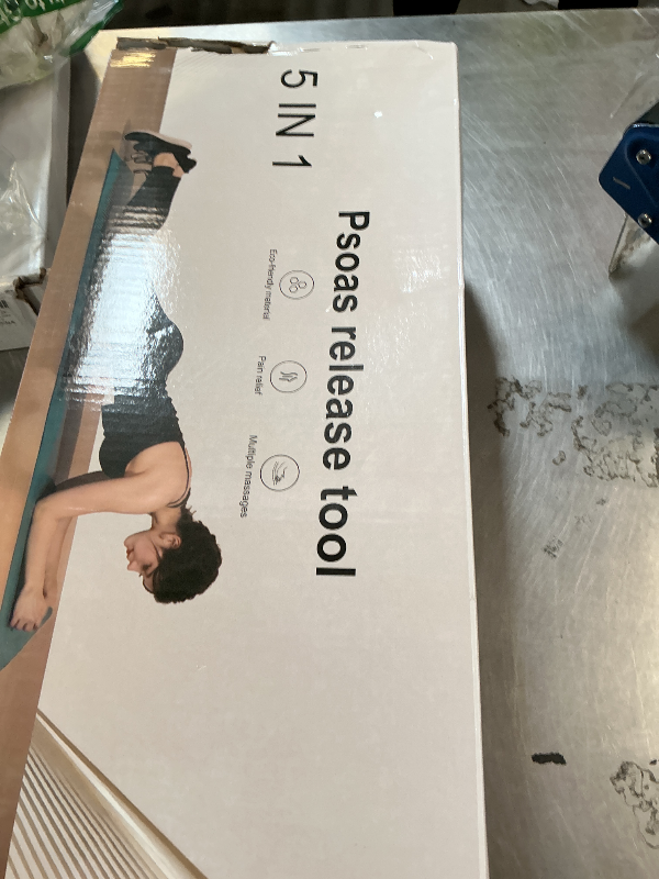 Photo 1 of Psoas Release Tool-Hip Hook Psoas Muscle Release Tool Fully Adjustable for Myofascial,Back,Hamstrings,Iliacus,Waist Pain,Hip Flexor Release Tool and Trigger Point Massage Tool