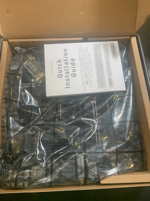 Photo 1 of MSI PRO B550M-VC WiFi ProSeries Motherboard (AMD Ryzen 5000 Series, AM4, DDR4, PCIe 4.0, SATA 6Gb/s, M.2, USB 3.2 Gen 2, HDMI/DP, Wi-Fi 6E, Bluetooth 5.2, mATX)
