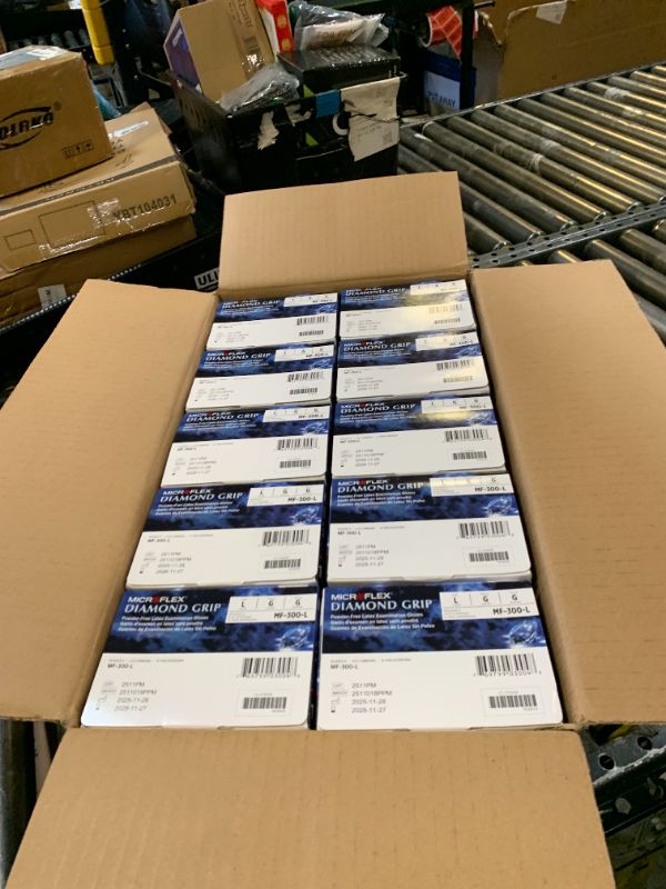Photo 1 of Ansell MICROFLEX MidKnight MK-296 Disposable Nitrile Gloves for Automotive w/Full Texture - Small, Black (Case of 1000)