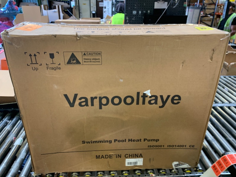 Photo 1 of Varpoolfaye 58000 BTU Inverter Air-Source Swimming Pool Heat Pump 17000 Gallon Electric Pool Heater for Above and Inground Pool Energy Save 45% WiFi App Control 220V/60Hz
4.14.1 out of 5 stars (203)