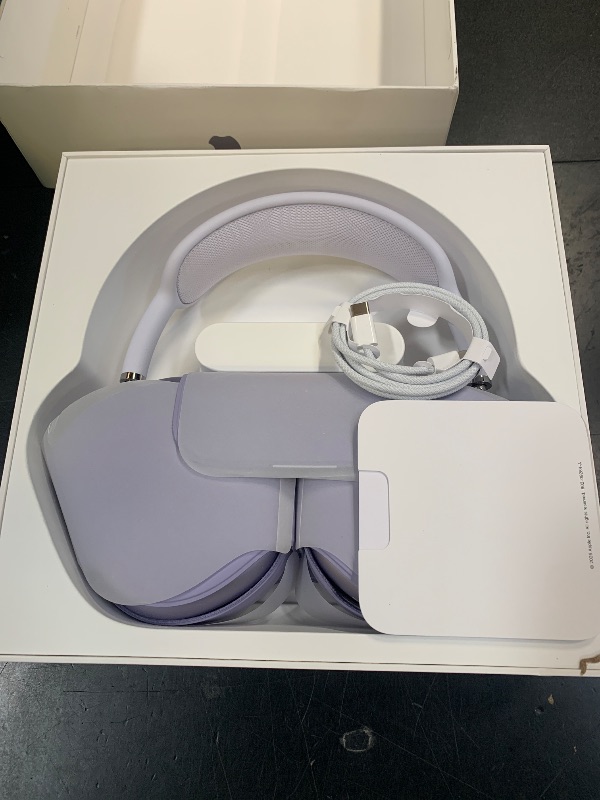Photo 1 of Apple AirPods Max 2 Wireless Over-Ear Headphones, Active Noise Cancellation, Adaptive Audio, Personalized Spatial Audio, Live Translation, Bluetooth Headphones for iPhone – Purple