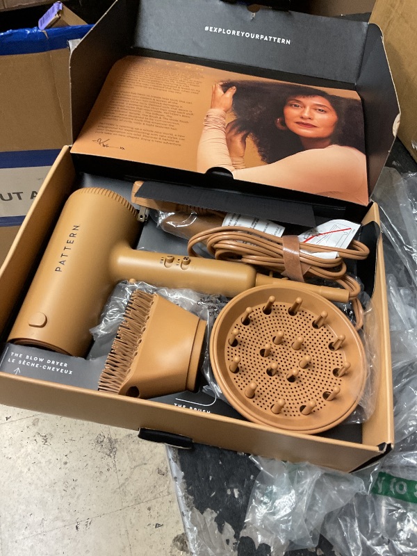 Photo 1 of PATTERN by Tracee Ellis Ross Blow Dryer with Four Attachments for Curly, Coily & Tight Texture Hair