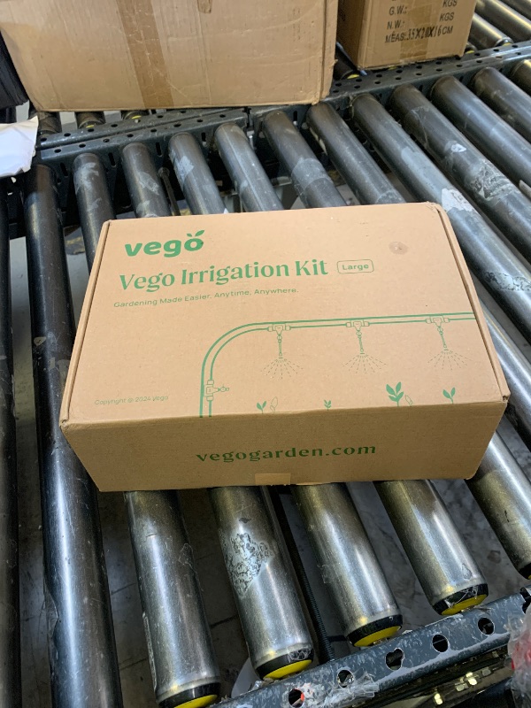 Photo 1 of Vego Garden Irrigation Kit - Drip Irrigation System for Raised Garden Beds, Efficient Watering Solution for Vegetables, Flowers, and Plants, Easy DIY Installation (Large)
