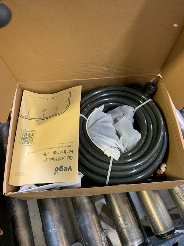 Photo 1 of Vego Garden Irrigation Kit - Drip Irrigation System for Raised Garden Beds, Efficient Watering Solution for Vegetables, Flowers, and Plants, Easy DIY Installation (Large)