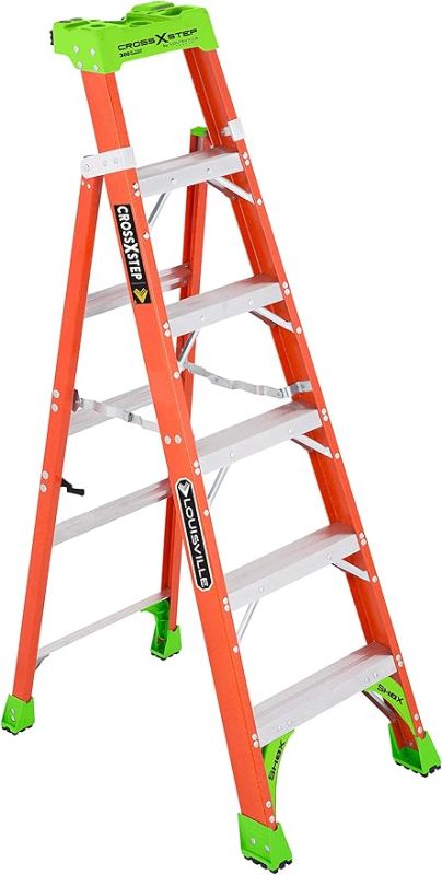 Photo 1 of Louisville Ladder FXS1506, 6-feet, Orange