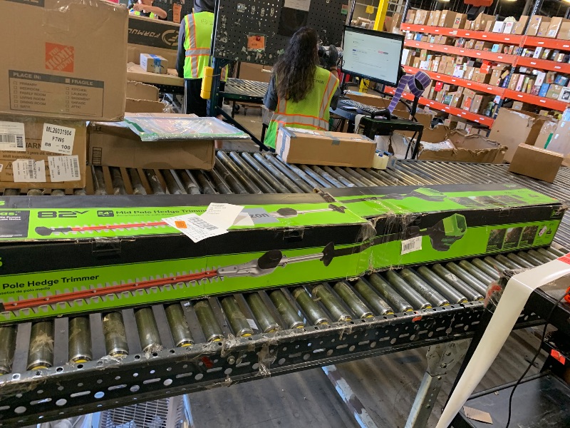 Photo 1 of Greenworks 82V 24" Brushless Cordless Fixed Mid Pole Hedge Trimmer, 2.5Ah Battery and Dual Port Rapid Charger (Great for Landscapers and Professionals)