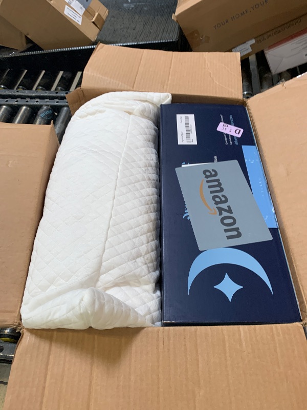 Photo 1 of DreamyBlue Signature Pillow w/Adjustable Loft • Shredded Memory Foam Fill • Neutral Alignment for Side, Back, and Stomach Sleepers • Washable Bamboo Rayon Cover • CertiPUR-US Certified Foam (Queen)