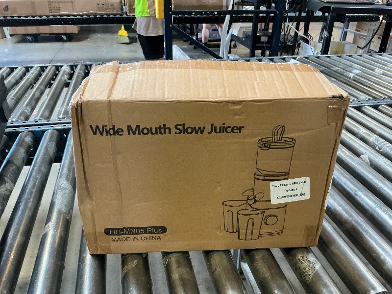 Photo 1 of Juicer Machines, Cold Press Juicer with Wide Chute, 150 Watts