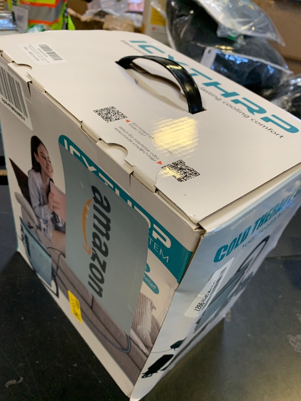 Photo 1 of ICYTHRP Cold Therapy Machine with Programmable Timer, FSA Eligible HSA, Portable Ice Machine for Knee After Surgery, Knee Replacement Recovery System for Pain Relief with Universal Pad