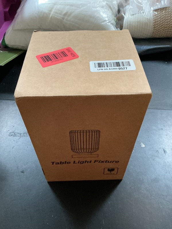 Photo 1 of LightRound Cordless Table Lamp for Bedroom, 7500mAh Rechargeable Small Battery Lamp, Modern Touch Dimmable Wireless Lamp Brushed Nickel Base White Glass Shade for Living Room, Desk, Led Bulb Included
