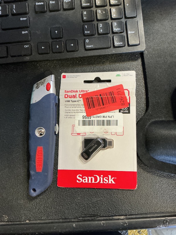 Photo 1 of SANDISK 1TB Ultra Dual Drive Go USB Type-C Flash Drive - Up to 400MB/s, Navagio Bay - SDDDC3-1T00-G46NBB