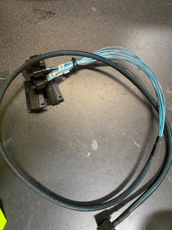 Photo 1 of SAS HBA Card Compatible with LSI 9300-8i IT Mode & D3307 PCIe SATA Expansion Card, 8-Port 12Gbps PCIe 3.0, Expander Support, HBA Controller with 2X SFF-8643 to 4X 8482 SAS Cables for TrueNAS unRAIDLPNPMGP5610053