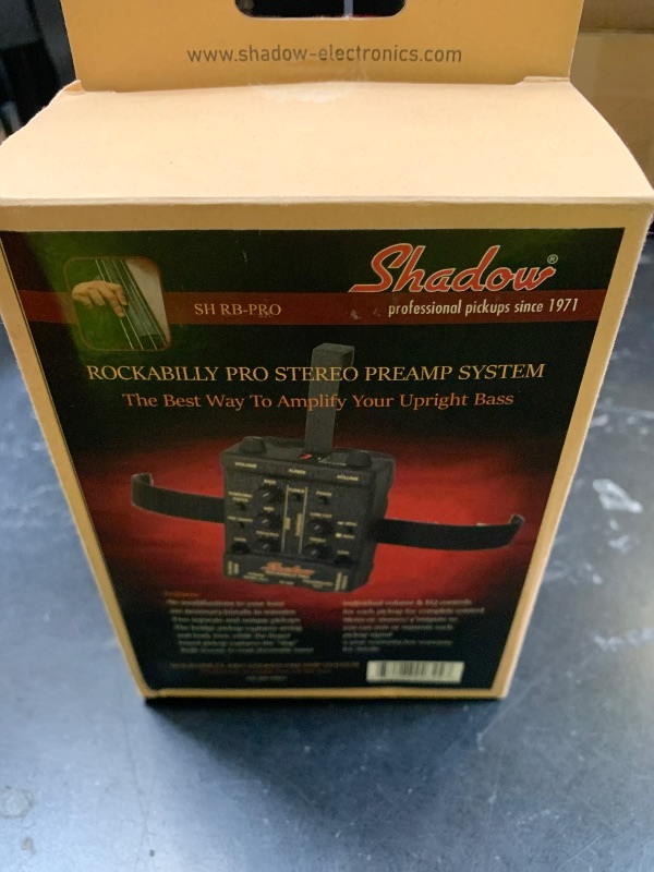 Photo 1 of Shadow RB-PRO Rockabilly Pro Upright Bass Pickup & Preamp