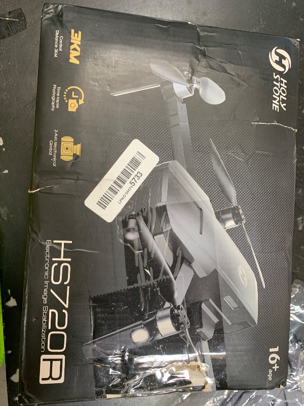 Photo 1 of Holy Stone HS720R 3 Axis Gimbal GPS Drones with Camera for Adults 4K EIS; FPV RC Drone, Foldable Quadcopter with 10000 Feet Video Transmission Control Range, Brushless Motor, Follow Me, Auto ReturnLPNPMGQ2477300