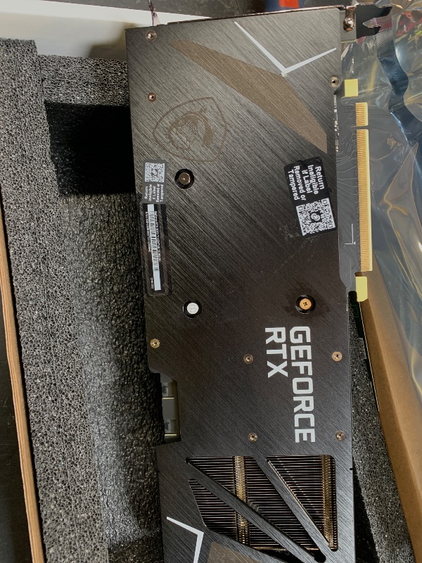 Photo 1 of MSI Gaming GeForce RTX 3070 Ti 8GB GDRR6X Ventus 3X - Computer Graphics Card 256-Bit HDMI/DP Nvlink, Tri-Frozr 2 Ampere Architecture OC, NVIDIA GPU Video Card (Renewed)LPNPMGN2685670