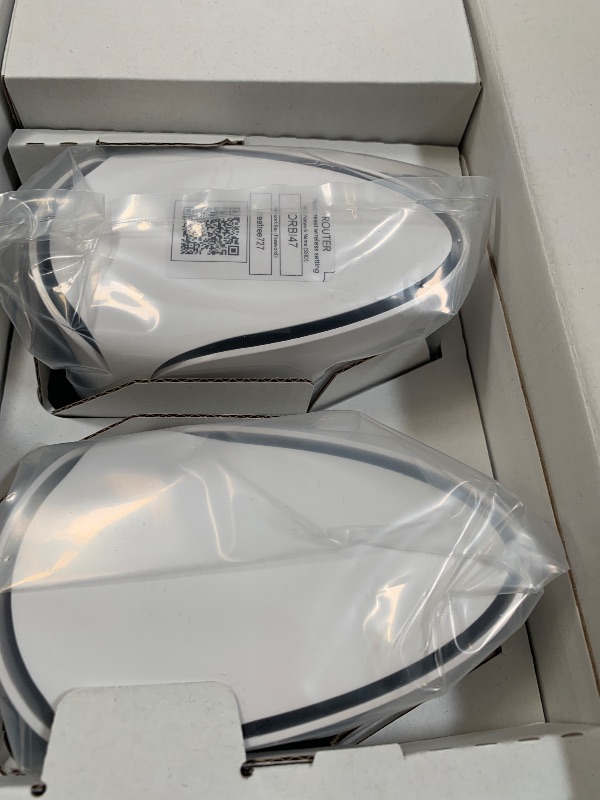 Photo 1 of NETGEAR Orbi 370 Series Dual-Band WiFi 7 Mesh System for Home (RBE372) – Wireless Router (no Modem) + 1 Extender, Security Features, Covers 4,000 sq.ft., 70 Devices, Universally Compatible with ISPs