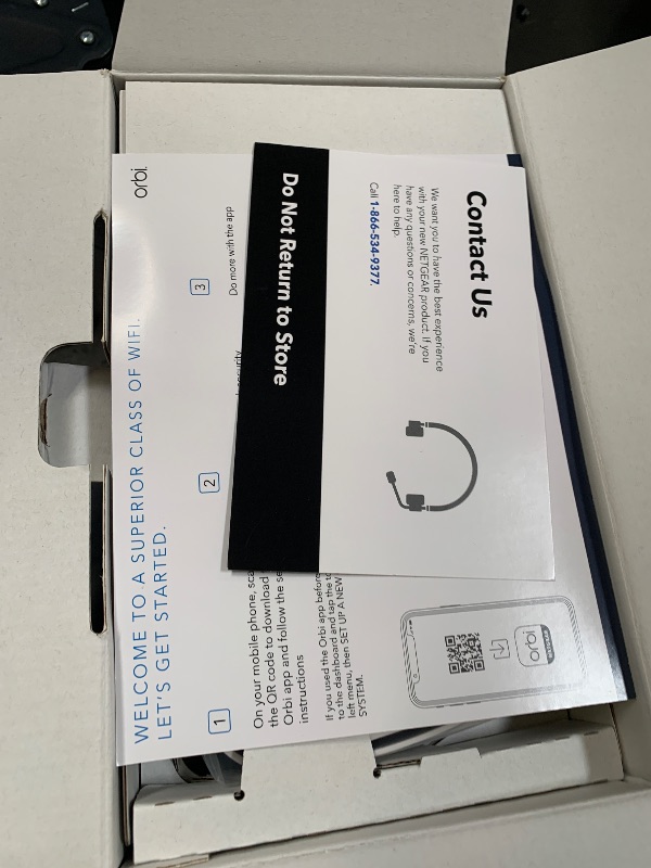 Photo 1 of NETGEAR Orbi 370 Series Dual-Band WiFi 7 Mesh System for Home (RBE372) – Wireless Router (no Modem) + 1 Extender, Security Features, Covers 4,000 sq.ft., 70 Devices, Universally Compatible with ISPs