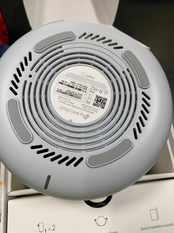 Photo 1 of TP-Link Deco 7 BE25 Dual-Band BE5000 WiFi 7 Mesh Wi-Fi System | 4-Stream 5 Gbps, 240 Mhz Channels | Covers up to 4,600 Sq.Ft | 2X 2.5G Ports Wired Backhaul | VPN,MLO, AI-Roaming, HomeShield, 2-Pack