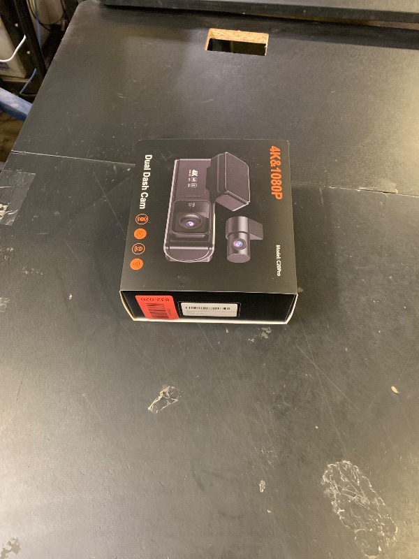 Photo 1 of 4K Dash Cam Front and Rear,Dual Dash Camera for Cars with 5.8GHz WiFi GPS,Night Vision,Mini Dash Cam with 3.59" IPS Screen,24H Parking Mode,G-Sensor,Loop Recording,64GB SD Card Included