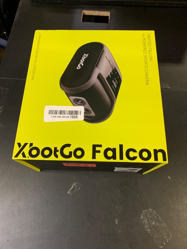 Photo 1 of XbotGo Falcon All-in-One AI Action Camera, 4K Auto Tracking Sport Camera for Soccer, Basketball & Football, Dual-Lens Team Sports Recorder with Live Streaming, No Subscription Required (Edge Green)