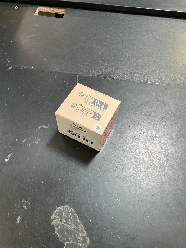 Photo 1 of Aqara Presence Sensor FP2, mmWave Radar Wired Smart Motion Sensor, Zone Positioning, Multi-Person & Fall Detection, Supports HomeKit, Alexa, Google Home, and Home Assistant, 2.4 GHz Wi-Fi Required