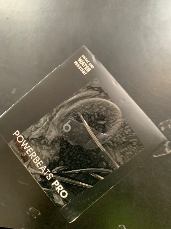 Photo 1 of Powerbeats Pro Wireless Earphones - Apple H1 Headphone Chip, Class 1 Bluetooth, 9 Hours of Listening Time, Sweat Resistant Earbuds, Built-in Microphone - Black