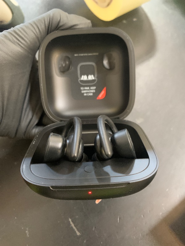 Photo 1 of Powerbeats Pro Wireless Earphones - Apple H1 Headphone Chip, Class 1 Bluetooth, 9 Hours of Listening Time, Sweat Resistant Earbuds, Built-in Microphone - Black