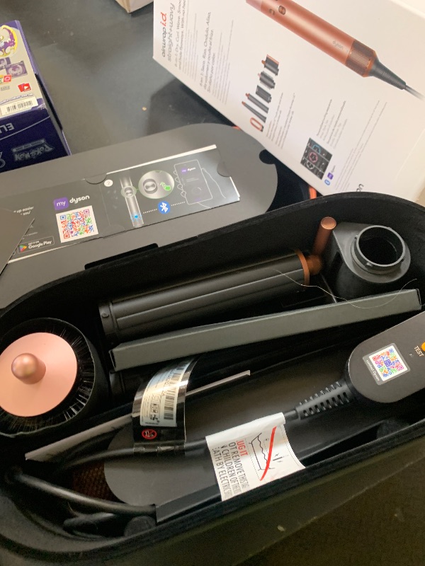 Photo 1 of Dyson Airwrap i.d. Multi-Styler, Allure Winner, Bluetooth Connected, No Heat Damage, 6-in-1 Versatility, Intelligent Hair Styler