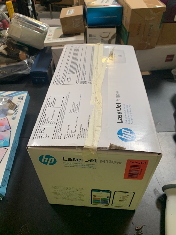Photo 1 of HP LaserJet M110w Wireless Black & White Printer, Print, Fast speeds, Easy Setup, Mobile Printing, Best-for-Small Teams